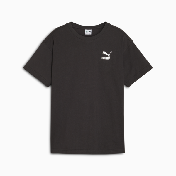 Better Classics Relaxed Youth Tee, PUMA Black, large-MEX