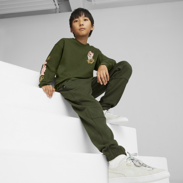 Downtown Youth Sweatpants, Myrtle, large-ZAF