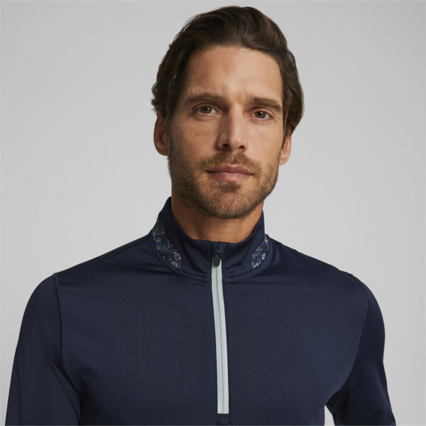 PUMA x LIBERTY Men s Golf Quarter zip blue PUMA