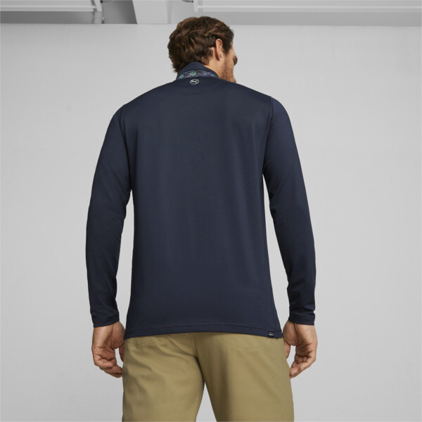 PUMA x LIBERTY Men s Golf Quarter zip blue PUMA