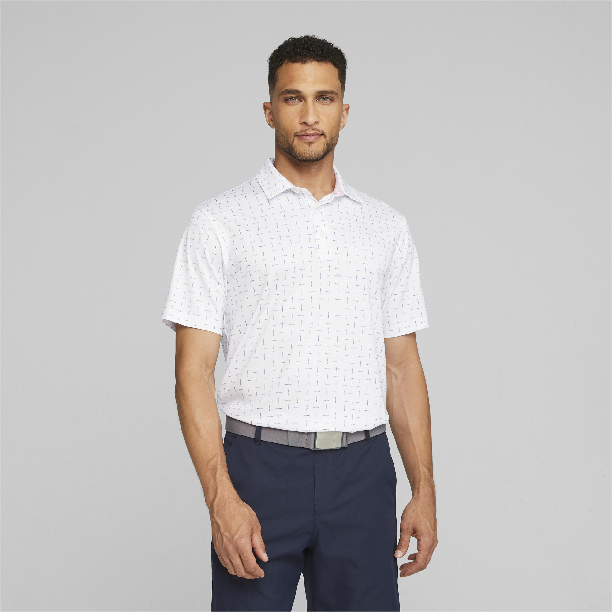 PUMA x ARNOLD PALMER Dash Men s Golf Polo white PUMA