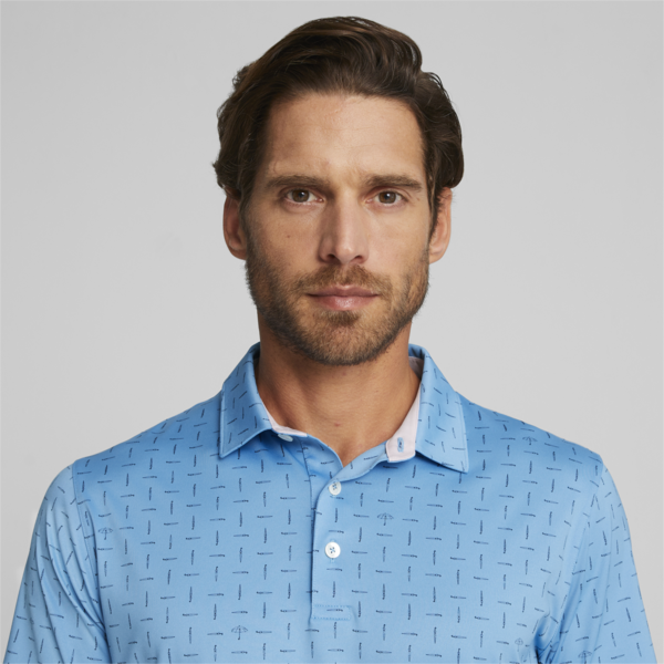 PUMA x ARNOLD PALMER Dash Men's Golf Polo, Regal Blue-Navy Blazer, large-ZAF