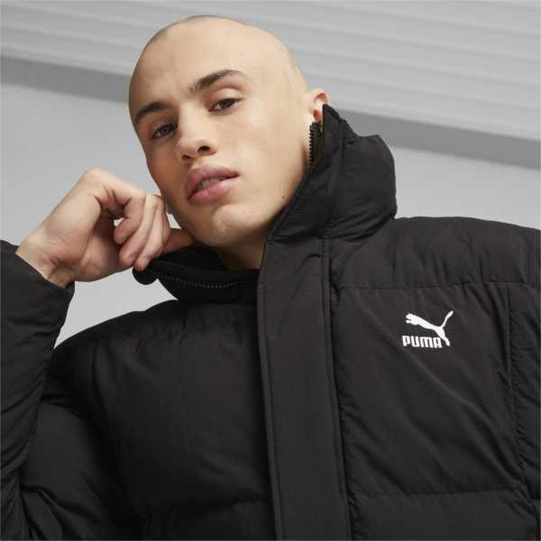 Campera de plumas Classics extragrande para hombre, PUMA Black, large-ARG