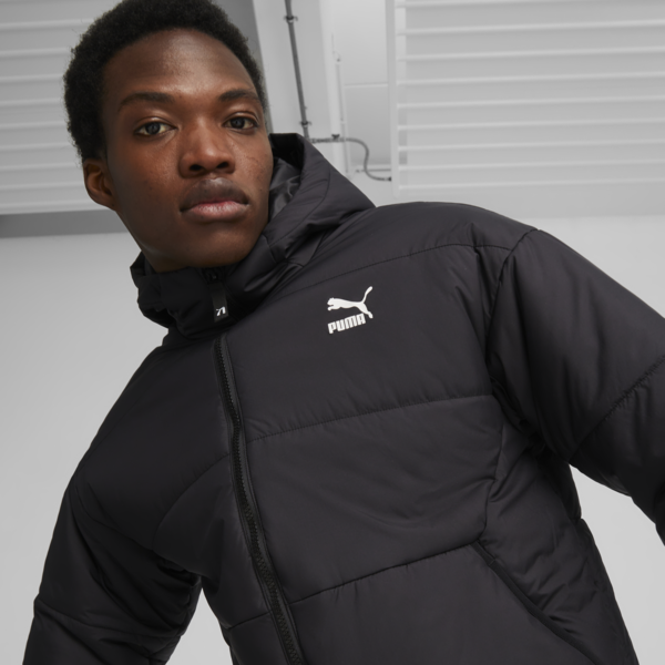 Campera Classics acolchada para hombre, PUMA Black, large-ARG