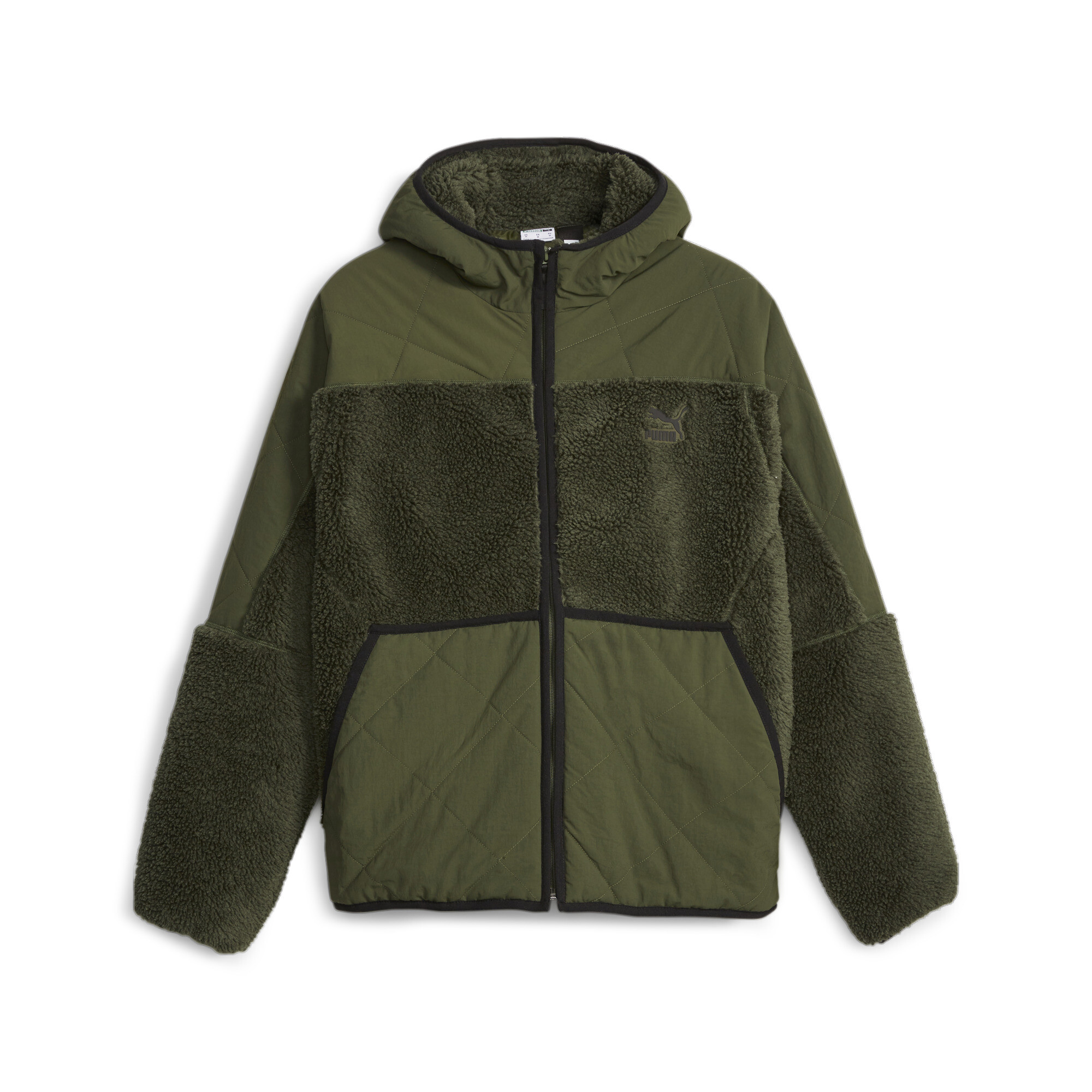 Men's Puma Classics's Utility Jacket, Green, Size XL, Clothing