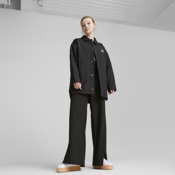 Classics Women's Chore Jacket, PUMA Black, large-ZAF