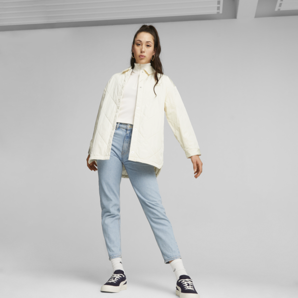 Campera Classics Chore para mujer, Frosted Ivory, large-ARG