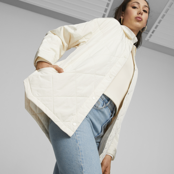 Campera Classics Chore para mujer, Frosted Ivory, large-ARG