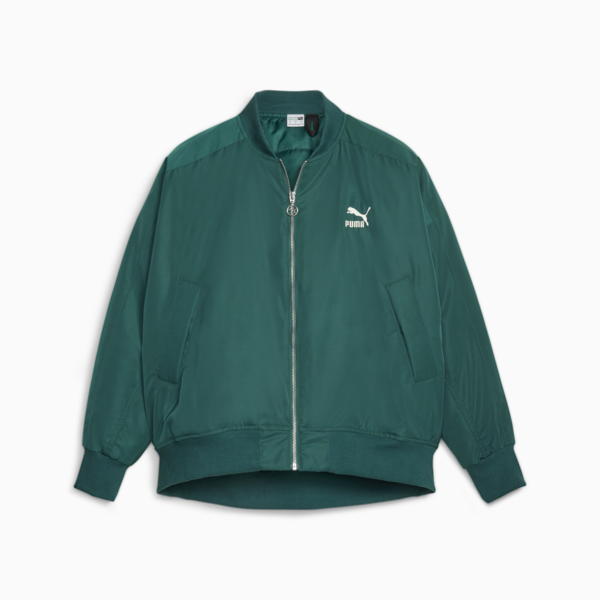 Chamarra de aviador T7 para mujer, Malachite, large-MEX