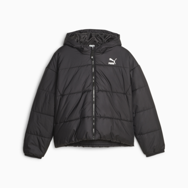 Campera Classics acolchada para mujer, PUMA Black, large-ARG