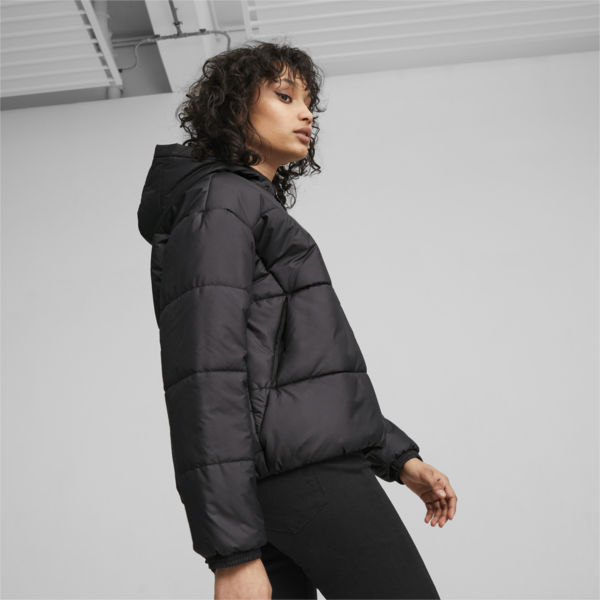 Campera Classics acolchada para mujer, PUMA Black, large-ARG