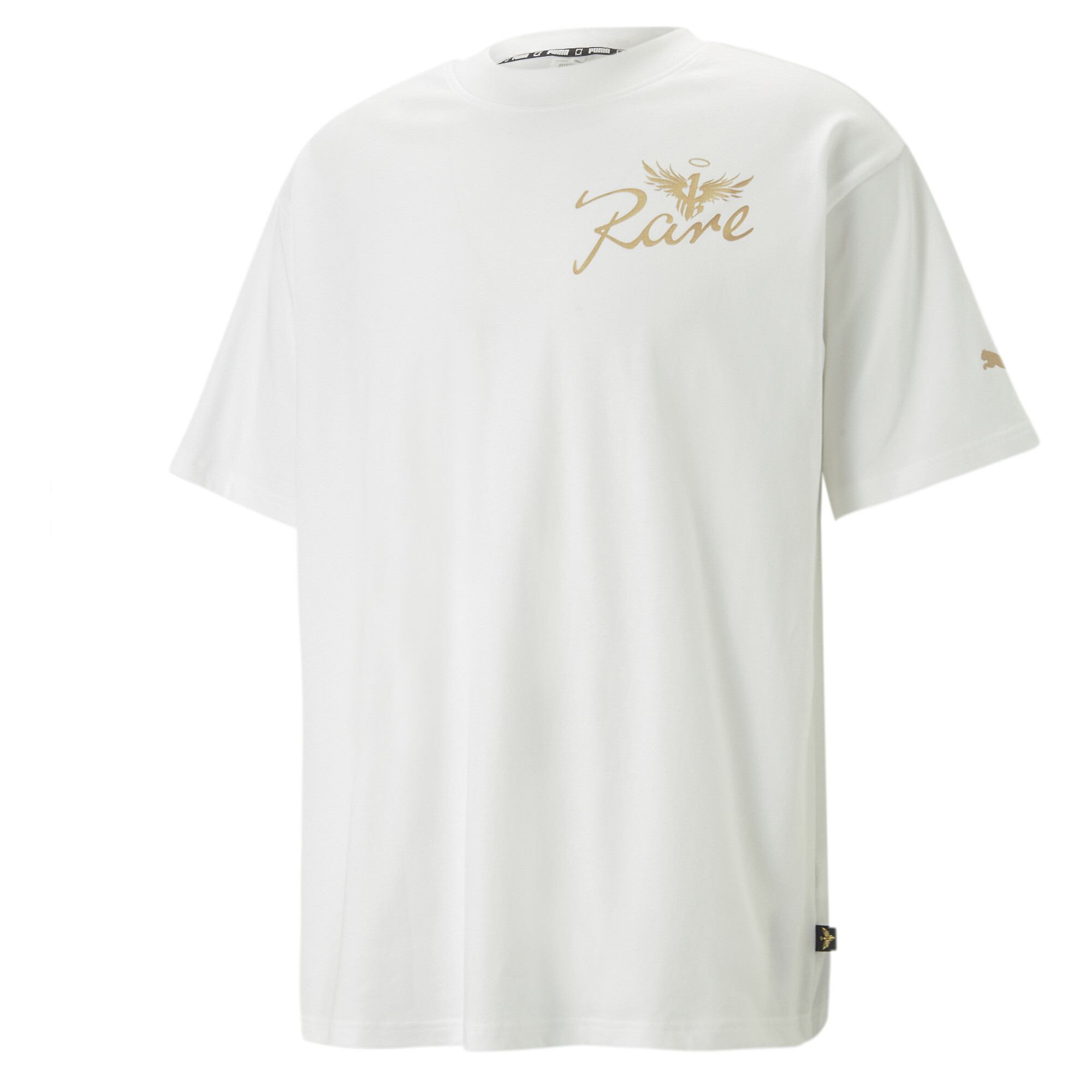Men's PUMA X Melo Boxy Basketball T-Shirt Men In White, Size XL