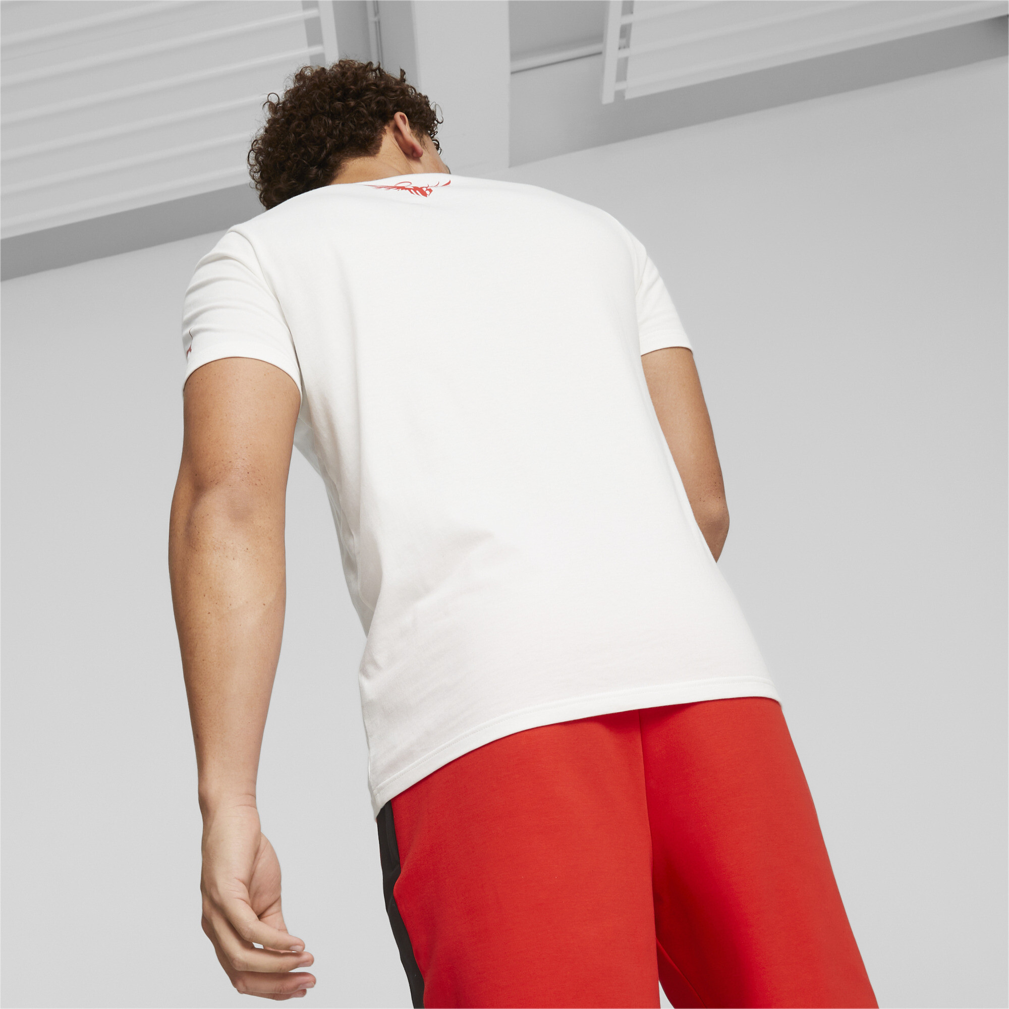 Men's PUMA X MELO T-Shirt In 20 - White, Size Small
