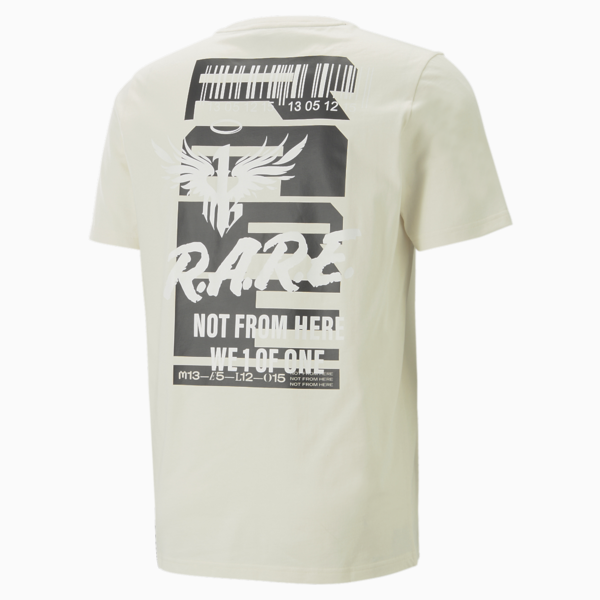 PUMA x MELO Tee, Whisper White, large-MEX