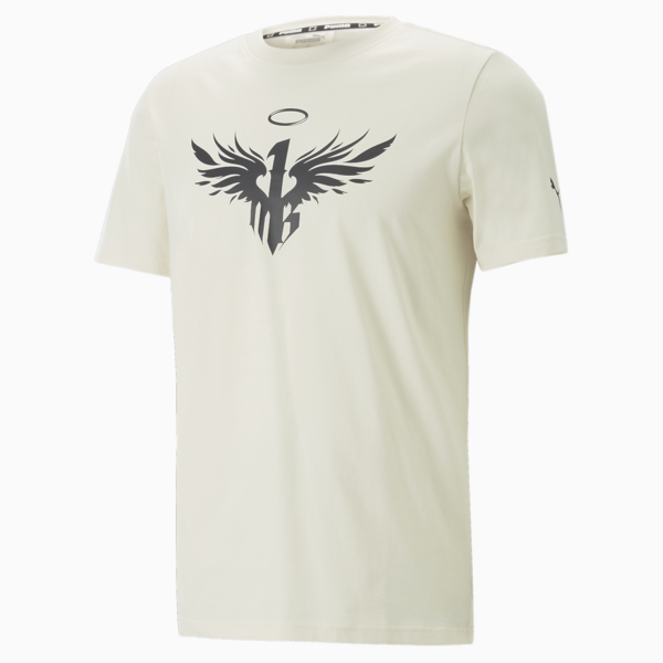 PUMA x MELO Tee, Whisper White, large-MEX