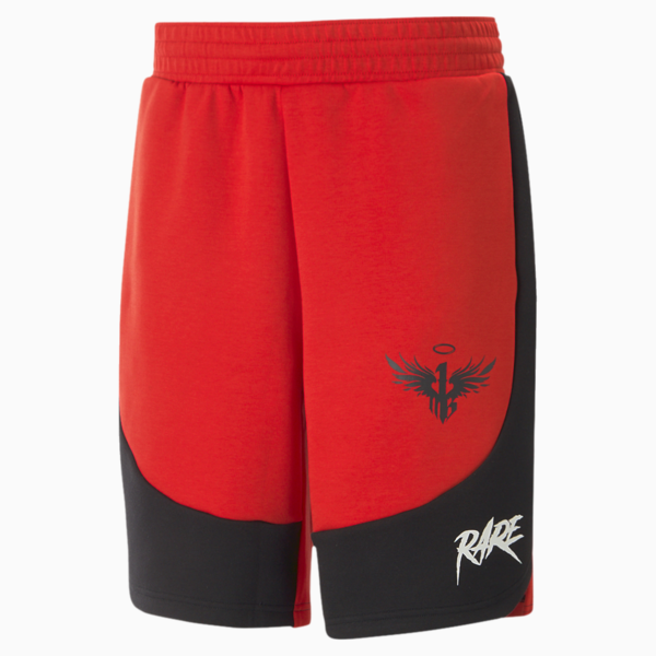 PUMA x MELO Dime Shorts, PUMA Red, large-ZAF