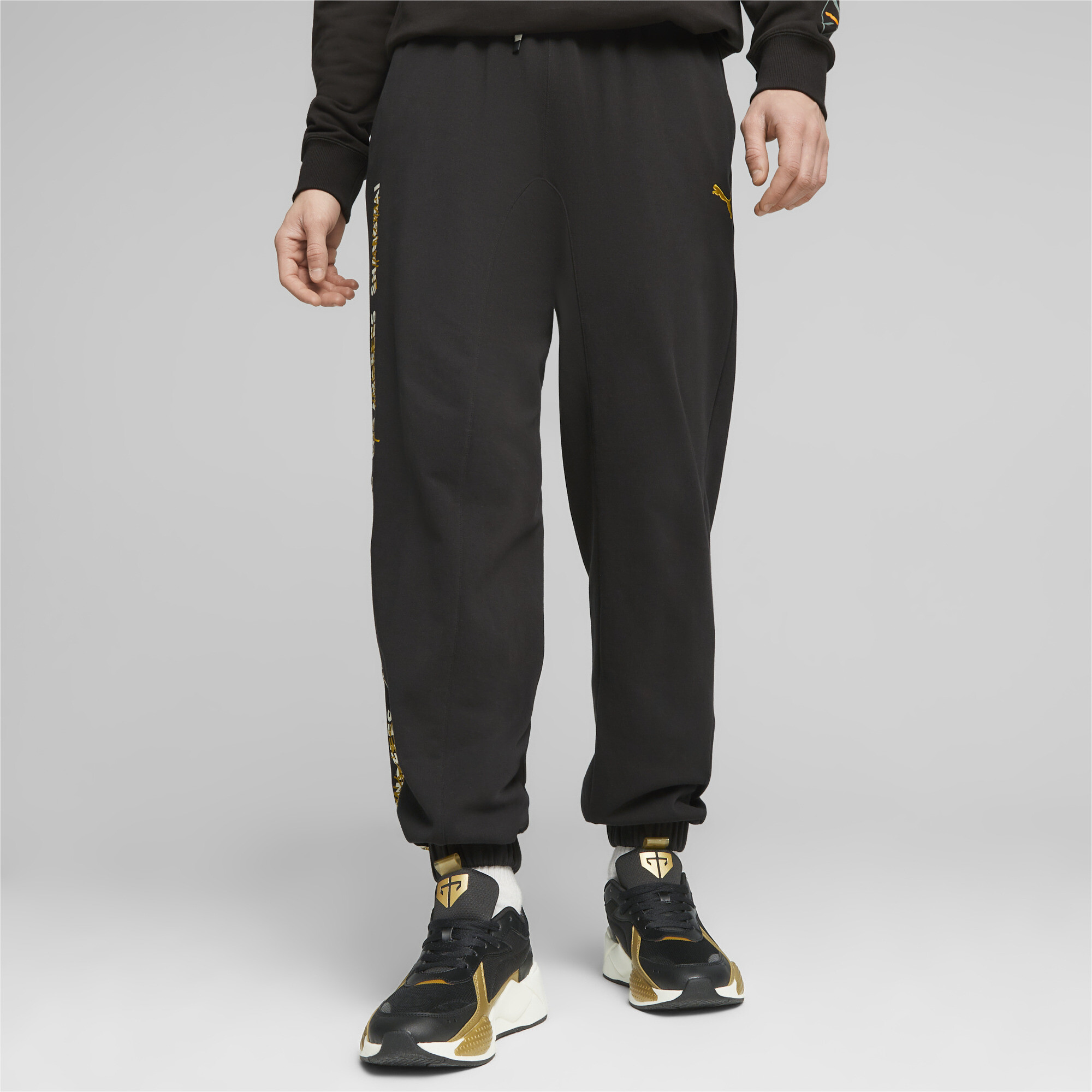 Men's Puma Gen.G's Esports Sweatpants, Black, Size M, Clothing