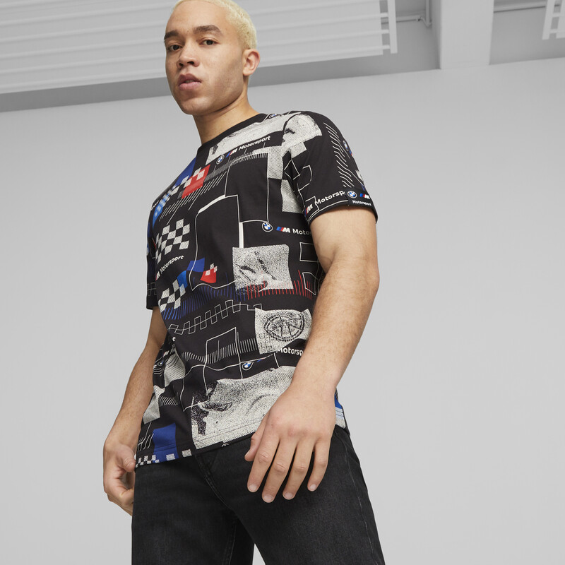 Men s PUMA BMW M Motorsport T shirt in Black size XS PUMA