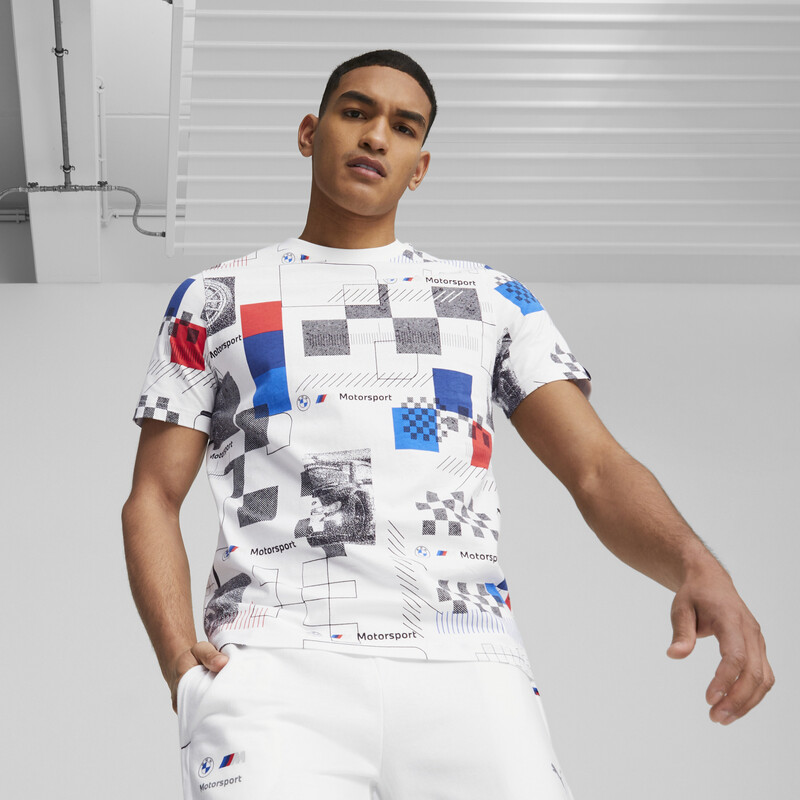 Puma bmw white discount t shirt