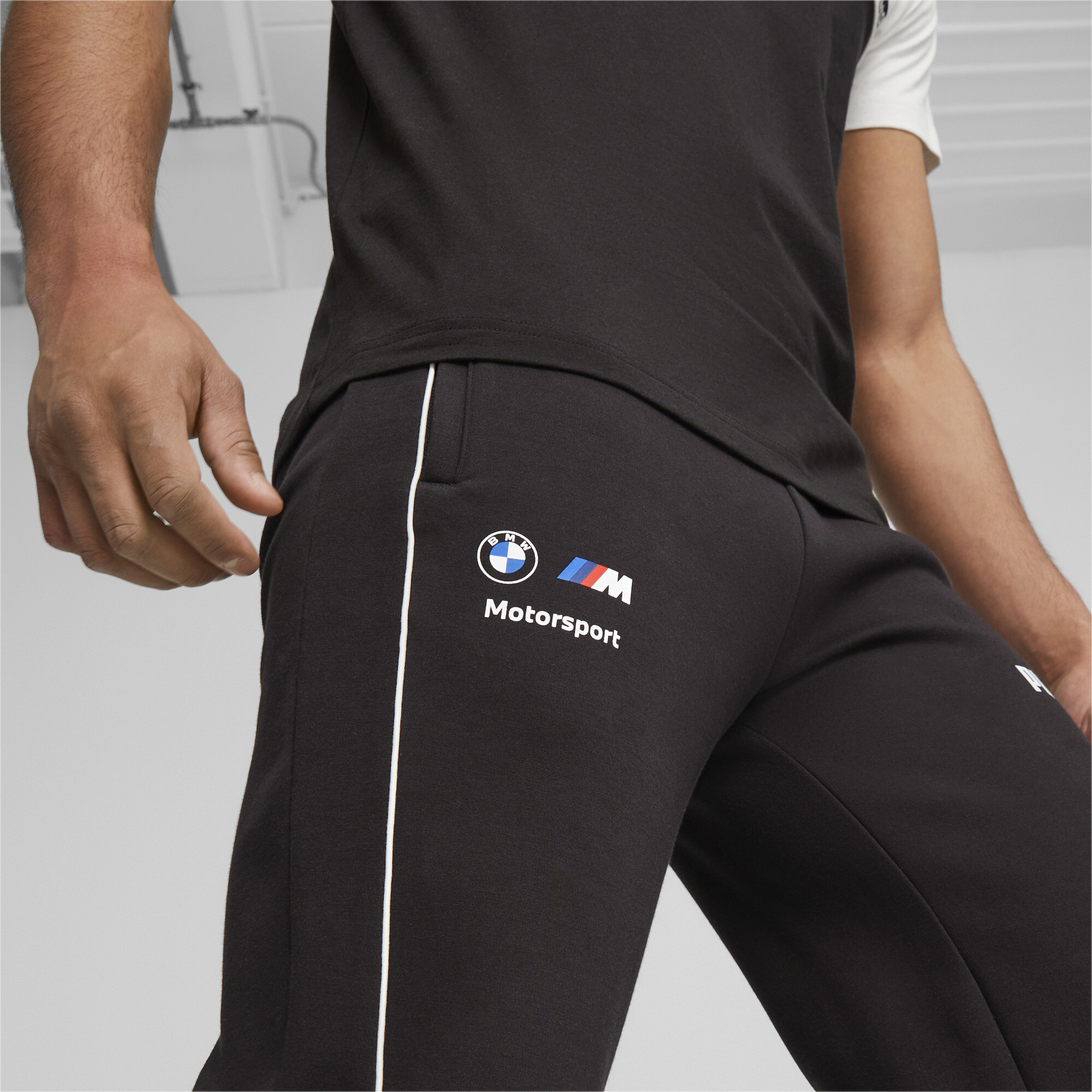 Men's Puma BMW M Motorsport SDS's Motorsport Sweatpants, Black, Size S, Clothing