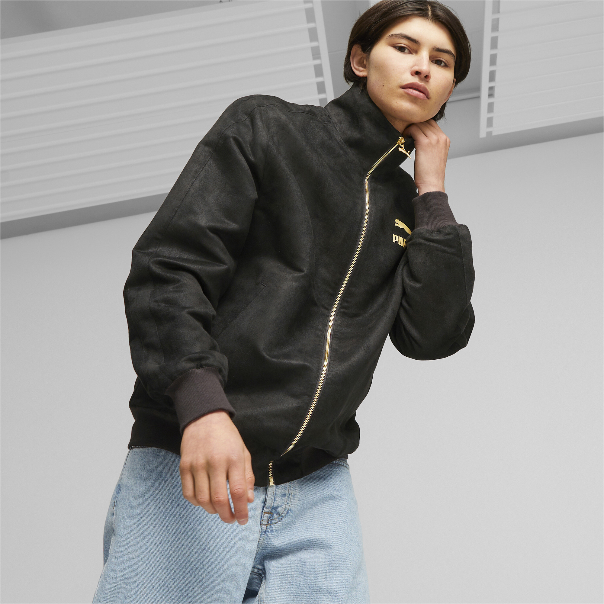 T7 SUEDE Men's Track Jacket | Jackets | PUMA