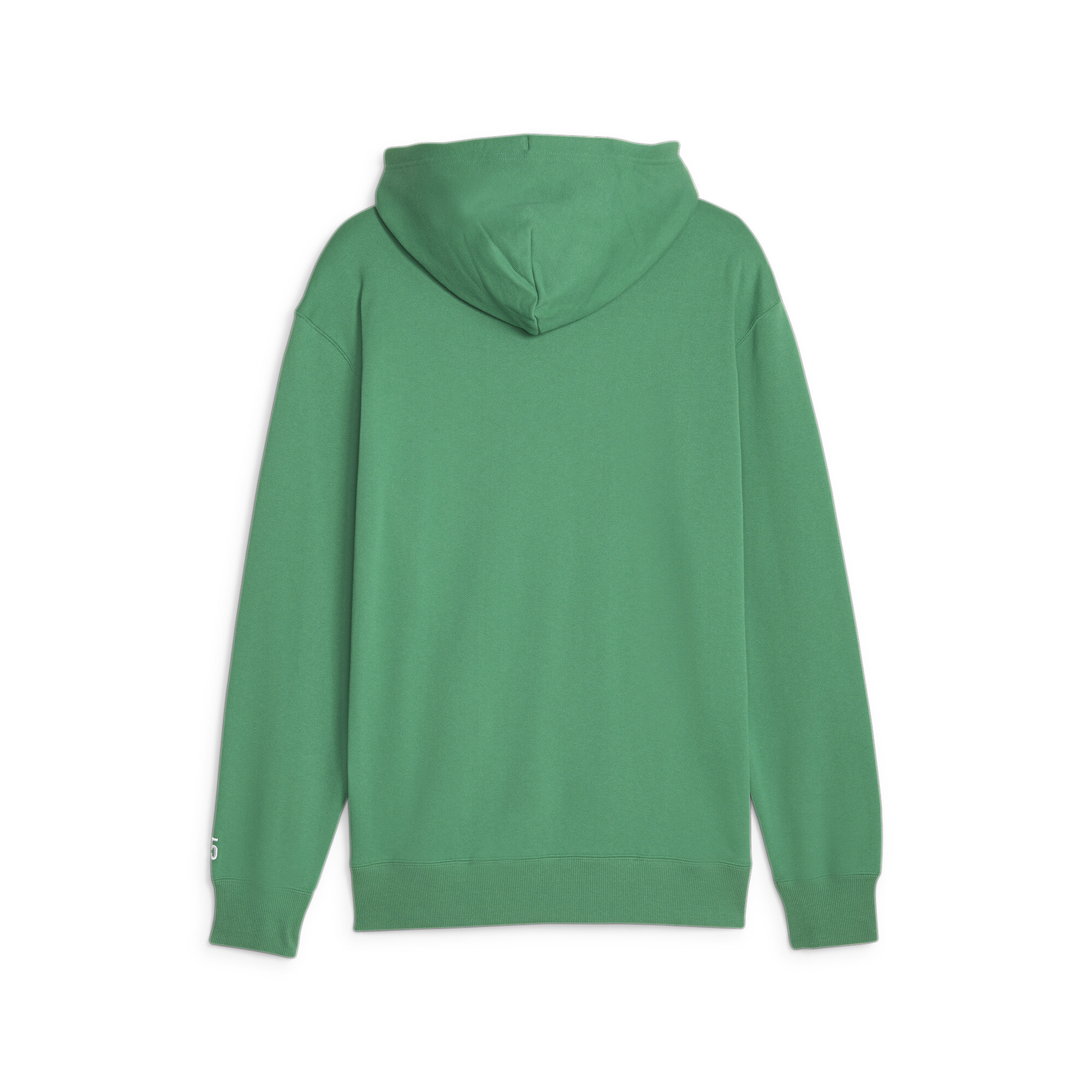 Men's PUMA NO. 1 LOGO Hoodie In Green, Size Small