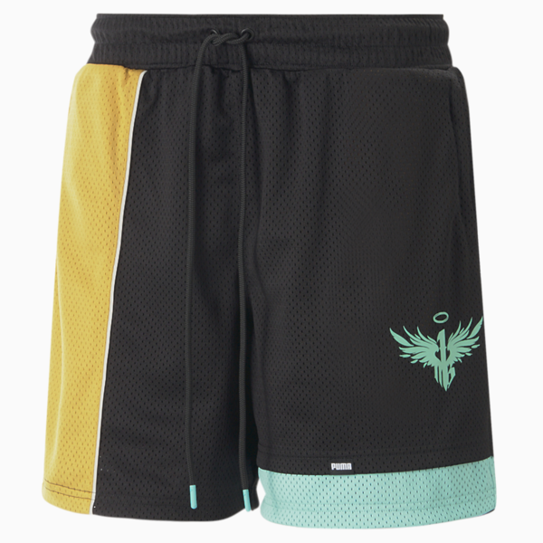 PUMA x MELO Rare Ralph Shorts, PUMA Black, large-ZAF
