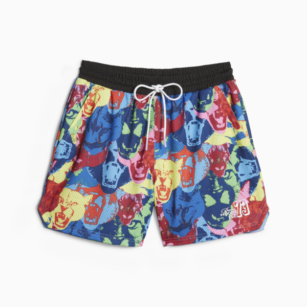 Shorts de basketball para hombre Franchise, Team Light Blue-AOP, large-ARG