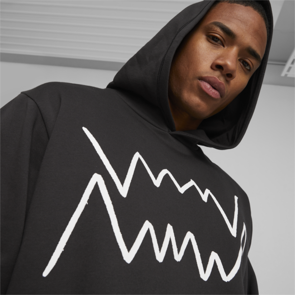 Buzo de basketball para hombre Franchise Core, PUMA Black-PUMA Black, large-ARG