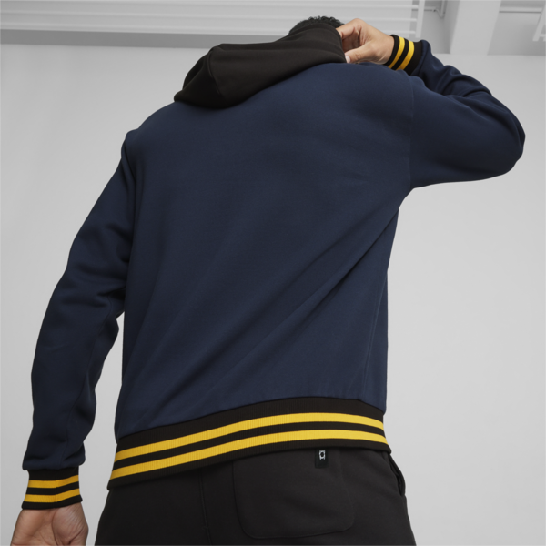 Buzo de basketball para hombre Franchise Core, Club Navy-PUMA Black, large-ARG