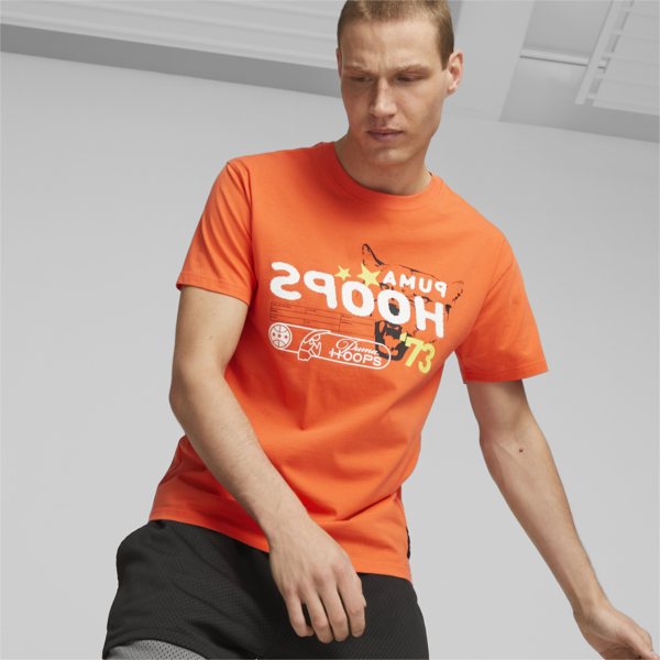 Remera de basketball para hombre Franchise, Hot Heat, large-ARG