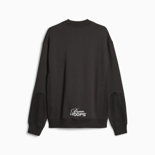 Franchise Men's Basketball Sweatshirt, PUMA Black, large-ZAF