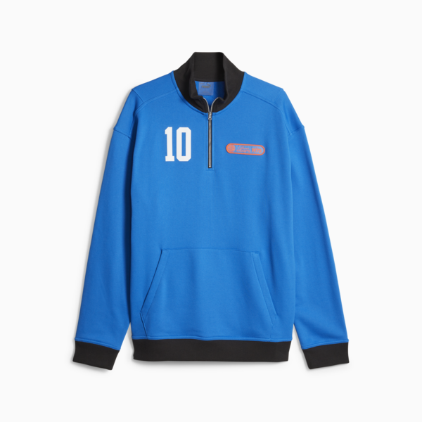 Clyde's Closet Men's Basketball Pullover, Racing Blue, large-ZAF