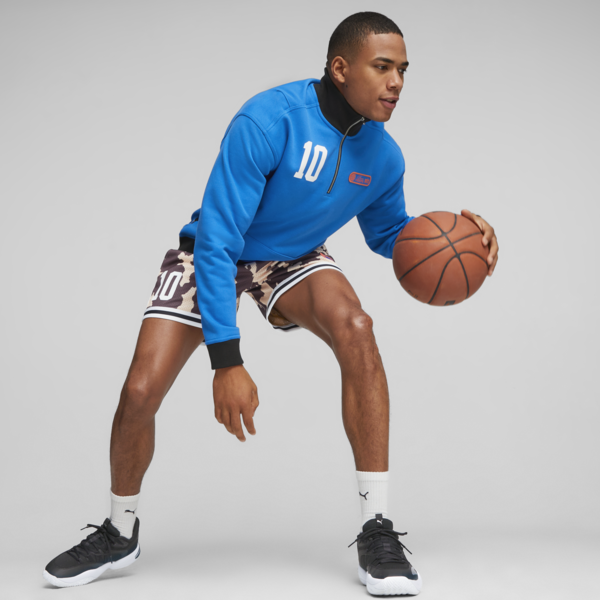 Clyde's Closet Men's Basketball Pullover, Racing Blue, large-ZAF