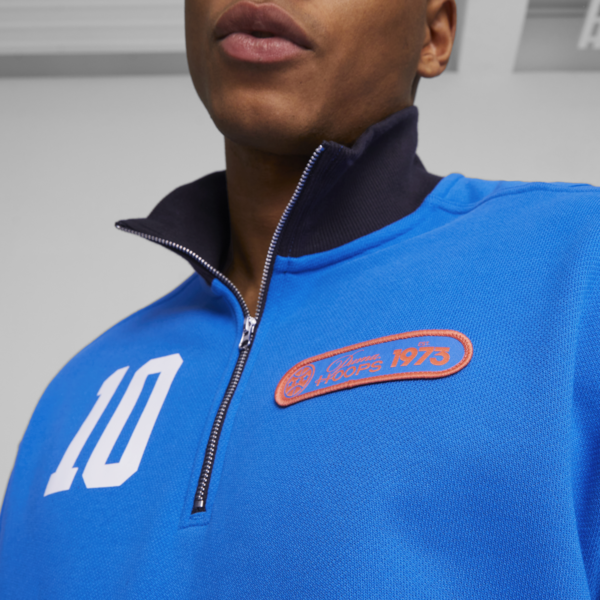 Clyde's Closet Men's Basketball Pullover, Racing Blue, large-ZAF