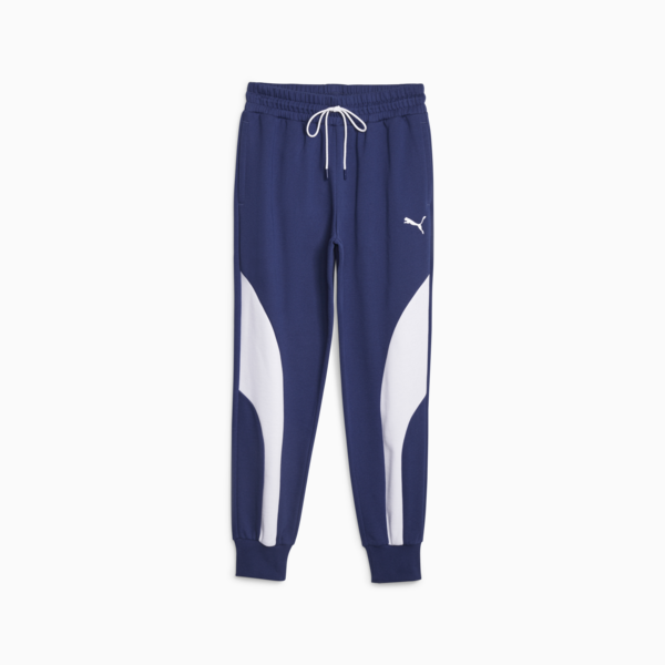 Blueprint Formstrip Men's Basketball Pants, Persian Blue-PUMA White, large-ZAF