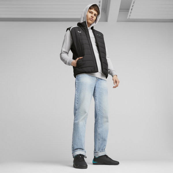 Mercedes-AMG PETRONAS Men's Motorsport Gilet, PUMA Black, large-ZAF