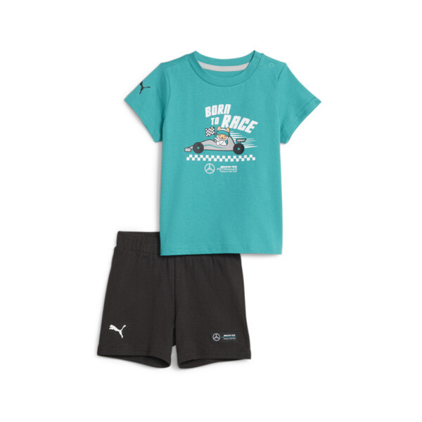 Mercedes AMG PETRONAS Kids Jogging Suit green PUMA