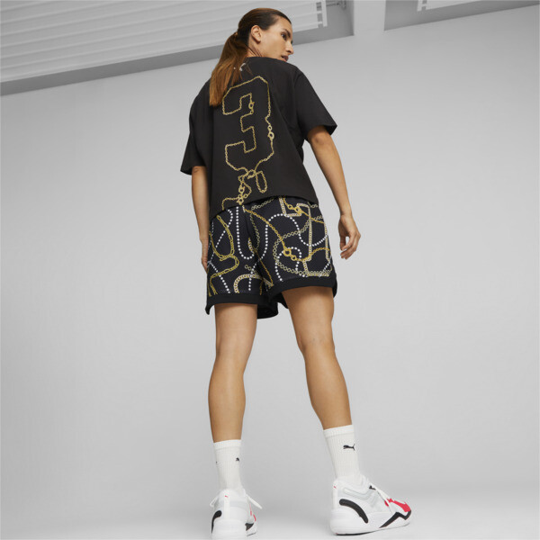 Gold Standard Women s Basketball Shorts black PUMA South Africa