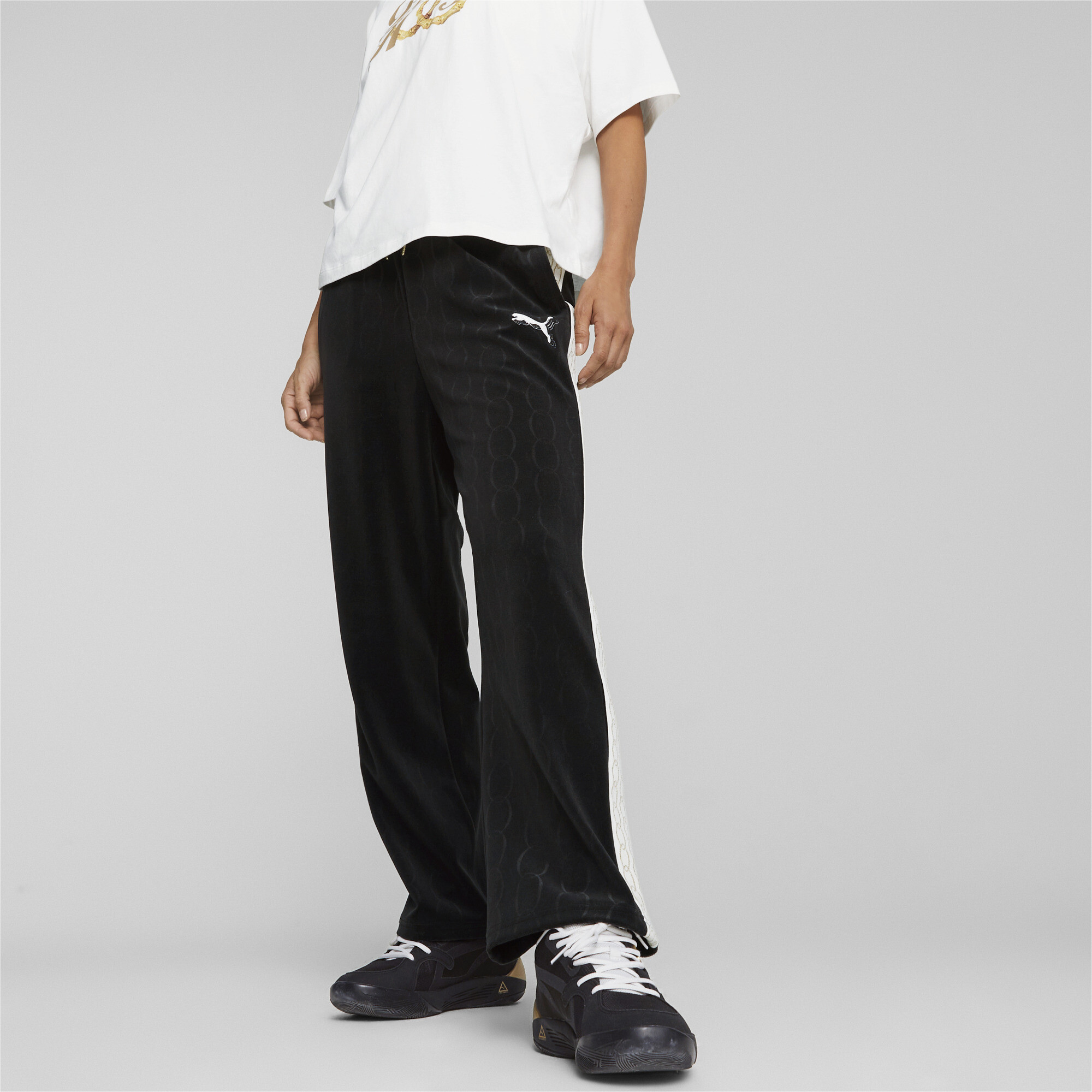 Gold Standard Women s Basketball Track Pants black PUMA