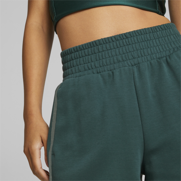 Shorts de cintura alta T7 para mujer, Malachite, large-ARG