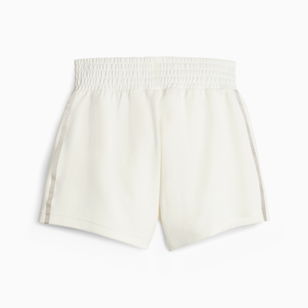Shorts de cintura alta T7 para mujer, Warm White, large-ARG
