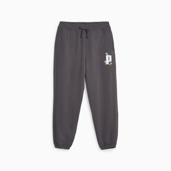 PUMA x THE SMURFS Sweatpants, Dark Coal, large-ZAF