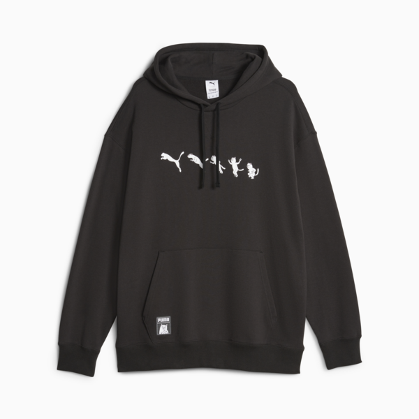 PUMA x RIPNDIP Men's Hoodie, PUMA Black, large-ZAF