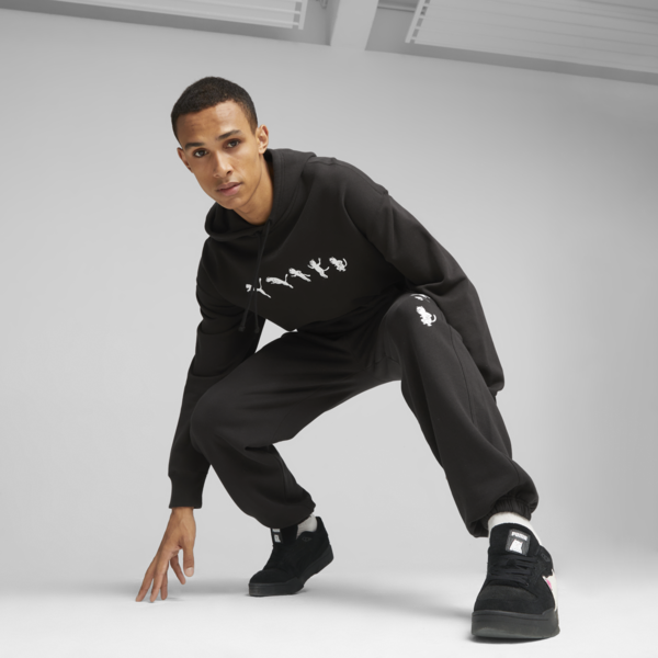 PUMA x RIPNDIP Men's Hoodie, PUMA Black, large-ZAF