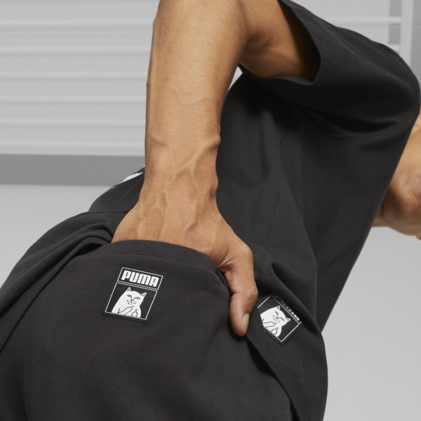 PUMA x RIPNDIP Men's Sweatpants, PUMA Black, large-ZAF