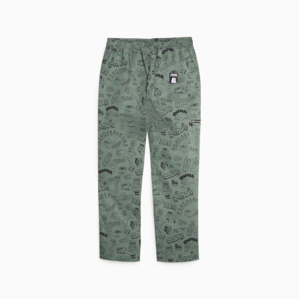 PUMA x RIPNDIP Men's Twill Pants, Eucalyptus, large-ZAF