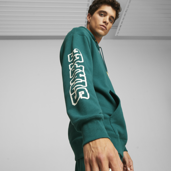 PUMA x STAPLE Men's Hoodie, Malachite, large-ZAF