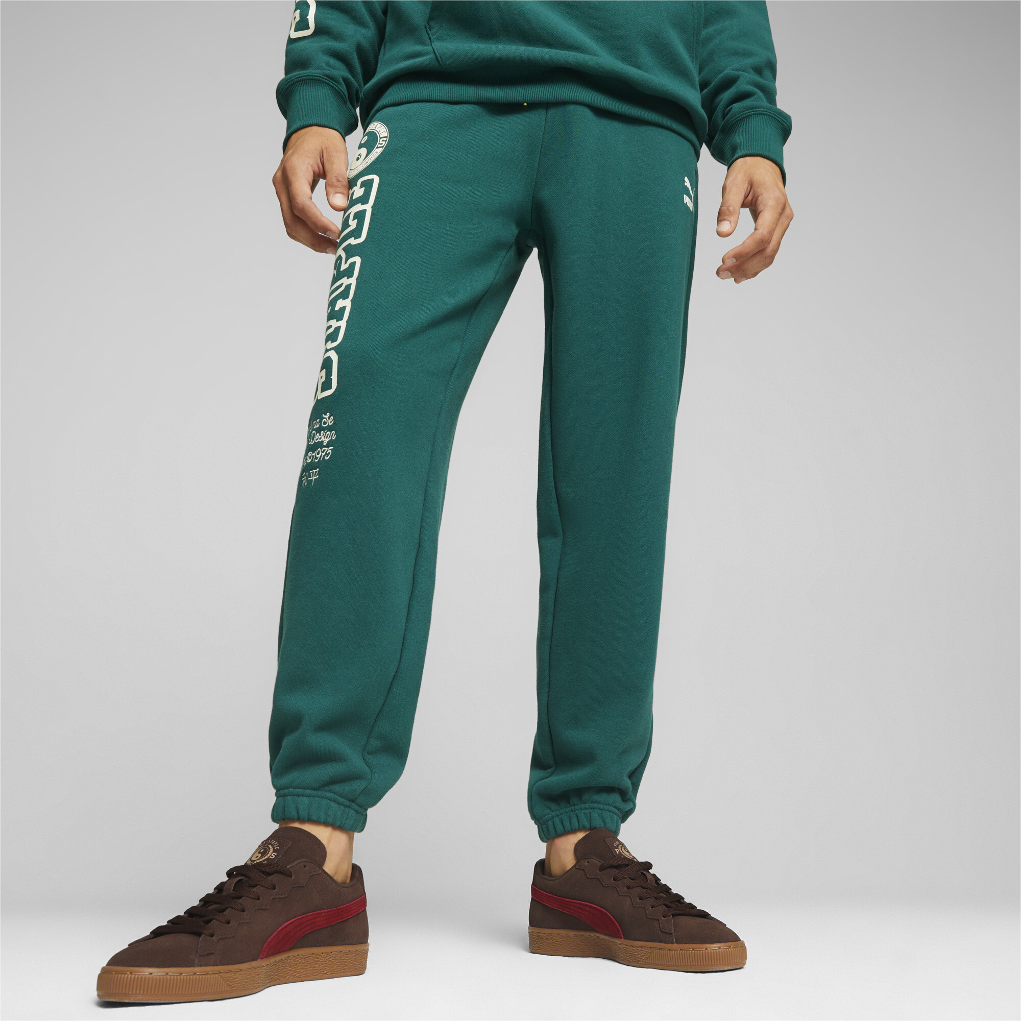 PUMA x STAPLE Men s Sweatpants green PUMA