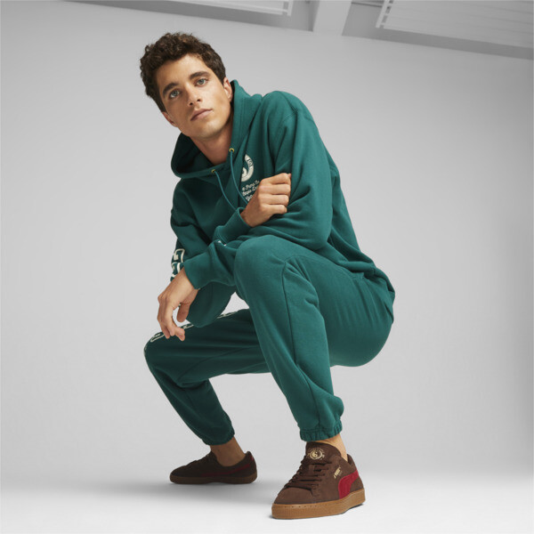 PUMA x STAPLE Men s Sweatpants green PUMA